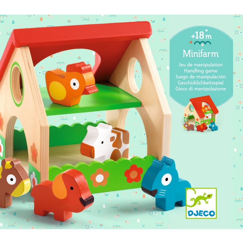 Minifarm - DJE-DJ06388 - DJECO - Garages and accessories - Le Nuage de Charlotte