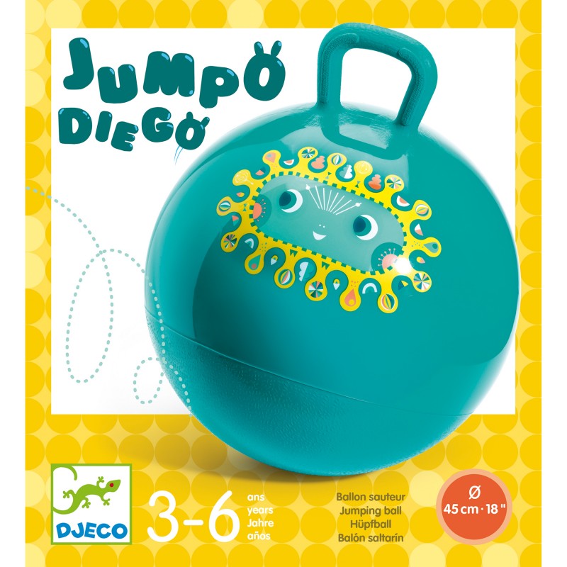 Jumpo Diego - DJE-DJ00181 - DJECO - Ballons sauteurs - Le Nuage de Charlotte