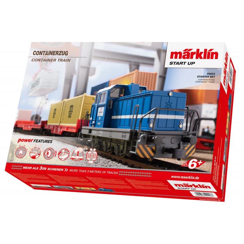 Märklin my world - "Container Train" Starter Set - MAR-29453 - Märklin - Electric train - Le Nuage de Charlotte