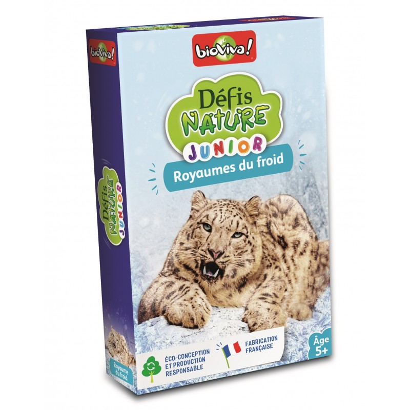 Défis Nature Junior - Royaume du Froid - BIOV-15400275 - BioViva - Jeux de société - Le Nuage de Charlotte