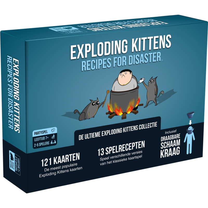 Exploding Kittens - Recipes for Disaster - EXK-191513 - Exploding Kittens - Jeux de société - Le Nuage de Charlotte