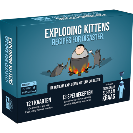 Exploding Kittens - Recipes for Disaster - EXK-191513 - Exploding Kittens - Jeux de société - Le Nuage de Charlotte