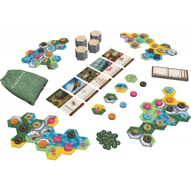 Cascadia - LDG-01636 - Lucky Duck Games - Board Games - Le Nuage de Charlotte