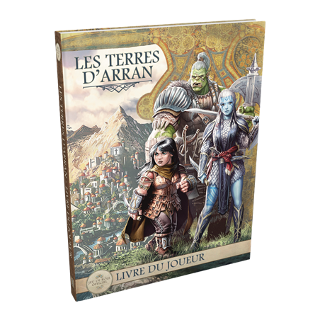 Terres d'Arran : Livre du joueur - BLB-BBETDA01 - Black Book Editions - Jeux de rôle - Le Nuage de Charlotte