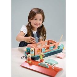 Bateau fluvial "Little Otter" - TLT-8339 - Tender Leaf Toys - Figurines et accessoires - Le Nuage de Charlotte