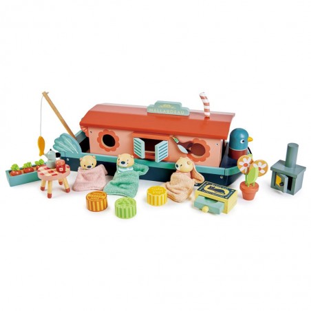 Bateau fluvial "Little Otter" - TLT-8339 - Tender Leaf Toys - Figurines et accessoires - Le Nuage de Charlotte