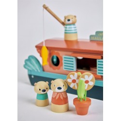 Bateau fluvial "Little Otter" - TLT-8339 - Tender Leaf Toys - Figurines et accessoires - Le Nuage de Charlotte