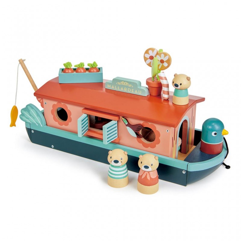 Bateau fluvial "Little Otter" - TLT-8339 - Tender Leaf Toys - Figurines et accessoires - Le Nuage de Charlotte