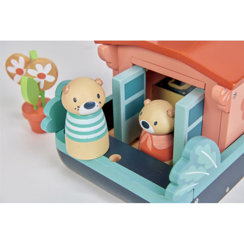 Bateau fluvial "Little Otter" - TLT-8339 - Tender Leaf Toys - Figurines et accessoires - Le Nuage de Charlotte