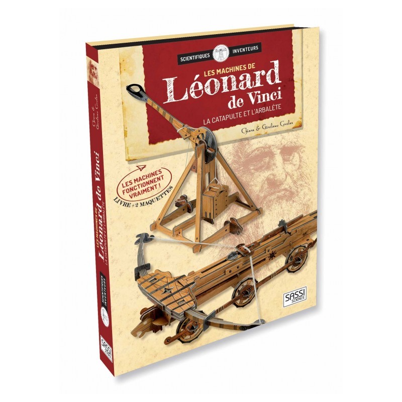 Les inventions de Léonard de Vinci - La catapulte et l’arbalète - SASSI-9788868605681 - Sassi - Documentaires - Le Nuage de C...