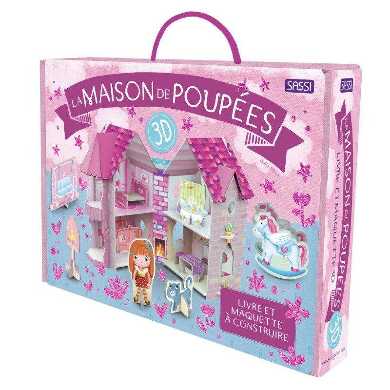 La maison de poupées 3D - SASSI-9788830311107 - Sassi - Albums et Contes - Le Nuage de Charlotte