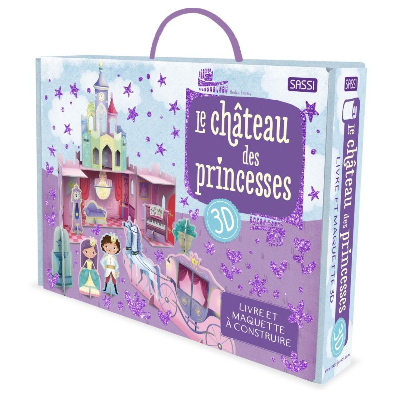 Le château des princesses 3D - SASSI-9788830311121 - Sassi - Albums et Contes Classiques - Le Nuage de Charlotte