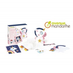 Multi-activity box, Unicorns - AVM-KC113C - Avenue Mandarine - Creative boxes - Le Nuage de Charlotte