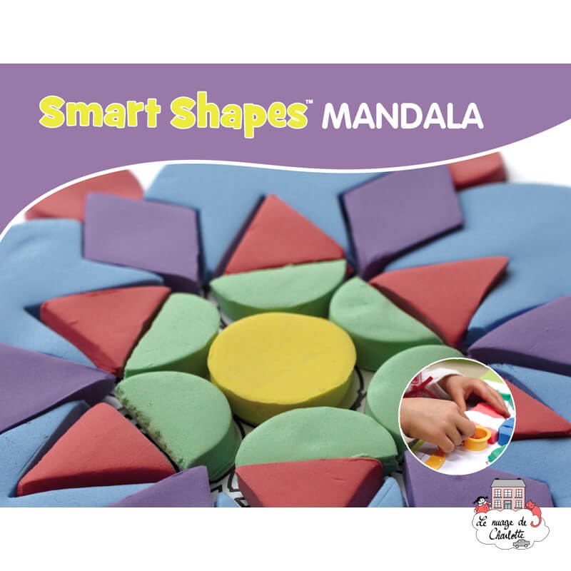 Smart Shapes MANDALA - RPL-890194112 - Relevant Play - Sand and Playdough - Le Nuage de Charlotte