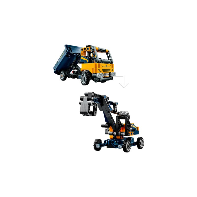 Lego Technic - Dump Truck - LEG-42147 - Lego - Lego Bricks and others - Le Nuage de Charlotte