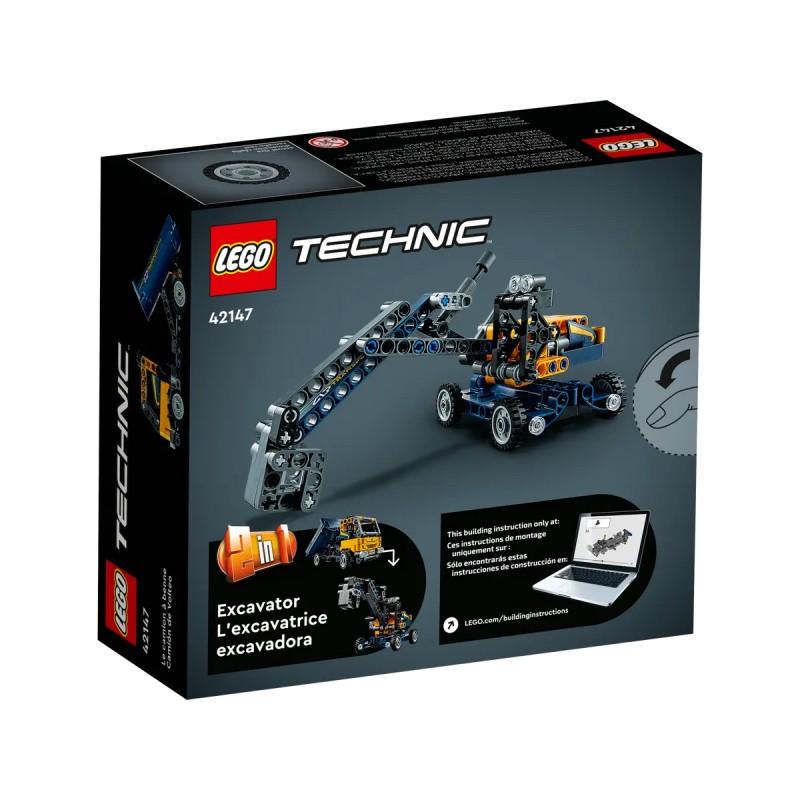 Lego Technic - Dump Truck - LEG-42147 - Lego - Lego Bricks and others - Le Nuage de Charlotte