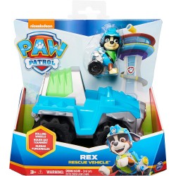 Paw Patrol - Rex and his vehicle - SPM-20135679 - Spin Master - Paw Patrol - Le Nuage de Charlotte