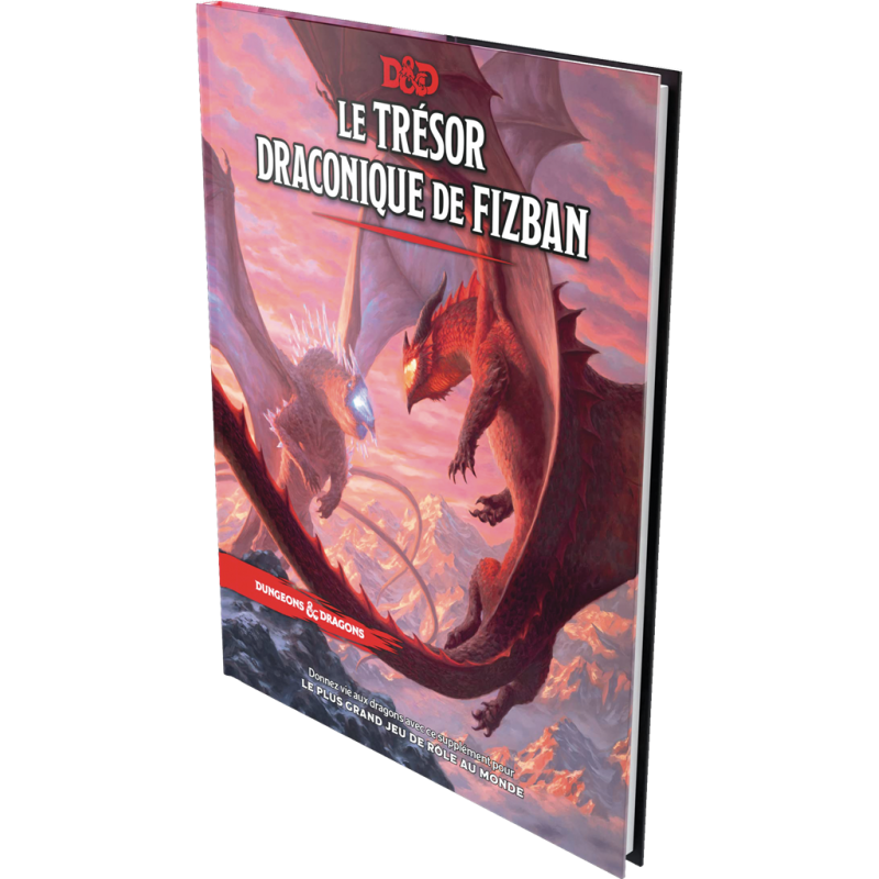 D&D 5 - Le trésor draconique de Fizban - WOC-WIDD5TDFFR - Wizards Of The Coast - Role-Playing Games - Le Nuage de Charlotte