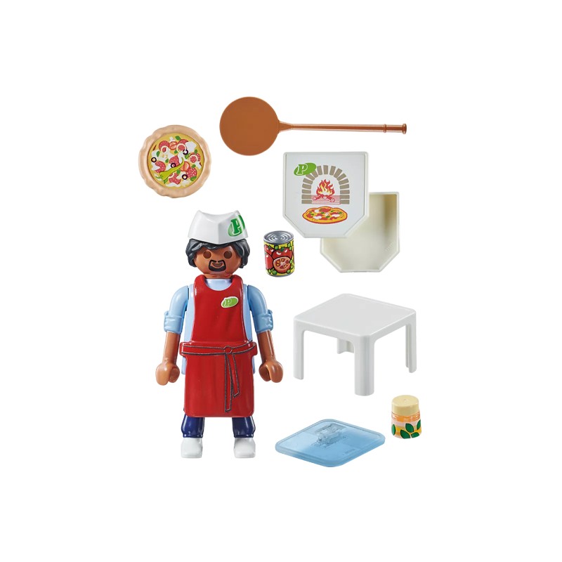 Pizzaiolo - PLAY-71161 - Playmobil - Playmobil - Le Nuage de Charlotte