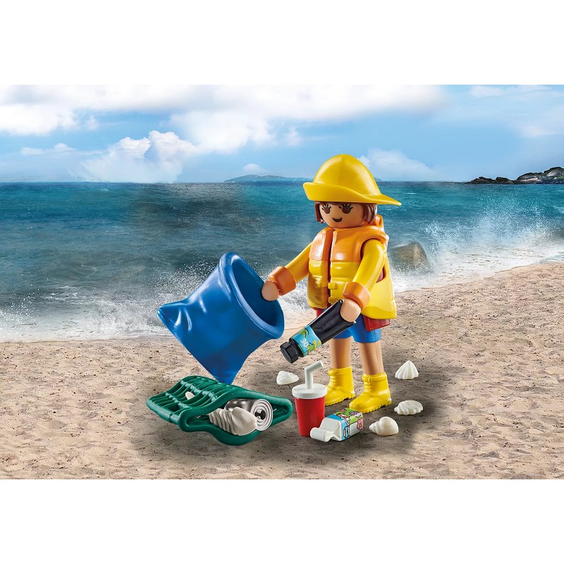 Waste collection volunteer - PLAY-71163 - Playmobil - Playmobil - Le Nuage de Charlotte