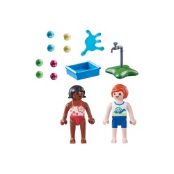 Enfants et ballons d'eau - PLAY-71166 - Playmobil - Playmobil - Le Nuage de Charlotte