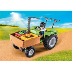 Tracteur avec remorque - PLAY-71249 - Playmobil - Playmobil - Le Nuage de Charlotte