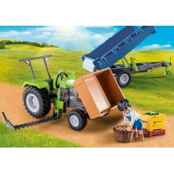 Tractor with trailer - PLAY-71249 - Playmobil - Playmobil - Le Nuage de Charlotte