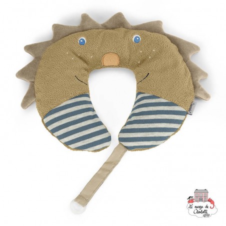 Neck Roll with Soother Chain - Leo the Lion - STE-6511623 - Sterntaler - Neck Pillow - Le Nuage de Charlotte