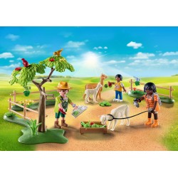 Hikers and alpacas - PLAY-71251 - Playmobil - Playmobil - Le Nuage de Charlotte