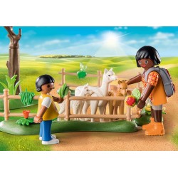 Hikers and alpacas - PLAY-71251 - Playmobil - Playmobil - Le Nuage de Charlotte