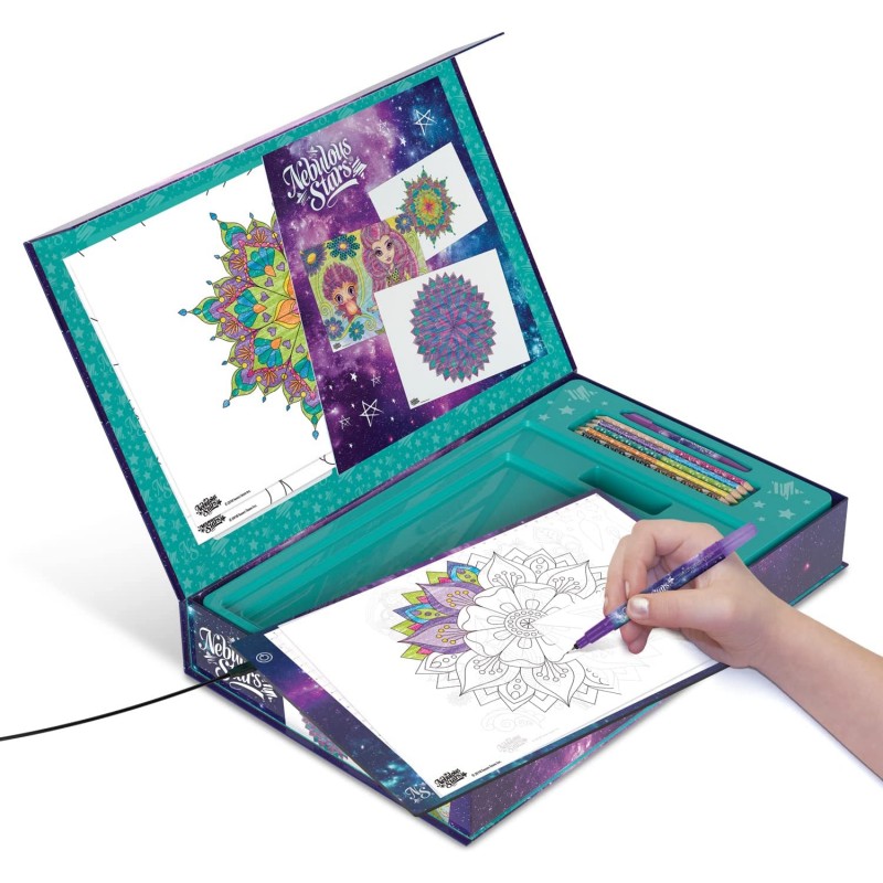 Nebulous Stars - Tablette lumineuse de dessin - NEST-11351 - Nebulous Stars - Kits Créatifs - Le Nuage de Charlotte