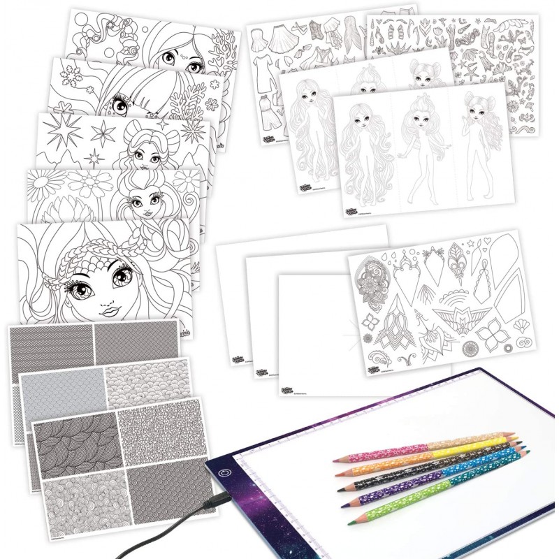 Nebulous Stars - Tablette lumineuse de dessin - NEST-11351 - Nebulous Stars - Kits Créatifs - Le Nuage de Charlotte