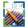 10 feutres pinceaux - Classique - DJE-DJ08800 - DJECO - Stylos, crayons, ... - Le Nuage de Charlotte