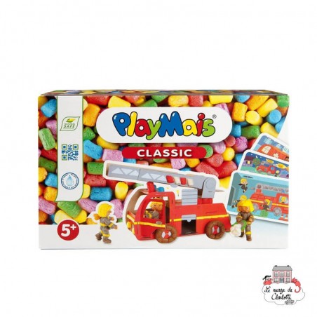 PlayMais CLASSIC Firetruck - PLM-160442 - PlayMais - PlayMais - Le Nuage de Charlotte