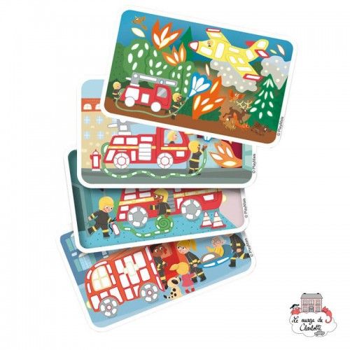 PlayMais CLASSIC Firetruck - PLM-160442 - PlayMais - PlayMais - Le Nuage de Charlotte