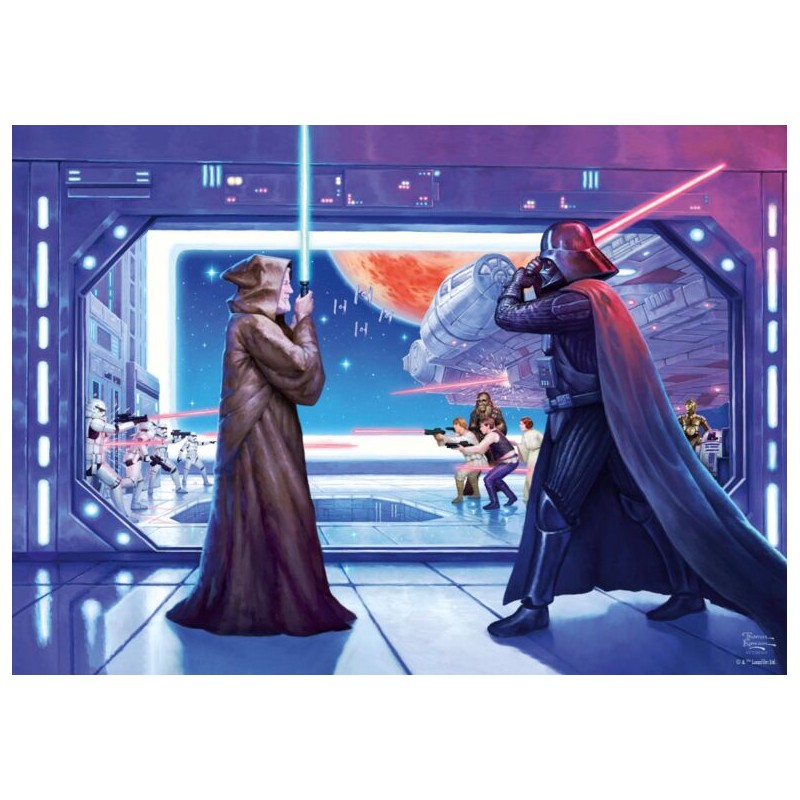 Star Wars - Obi Wan’s Final Battle - SDT-59953 - Schmidt - Puzzles pour les plus grands - Le Nuage de Charlotte