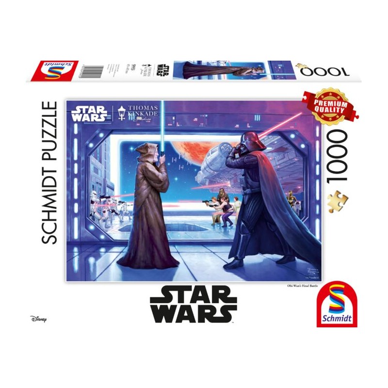 Star Wars - Obi Wan’s Final Battle - SDT-59953 - Schmidt - Puzzles pour les plus grands - Le Nuage de Charlotte