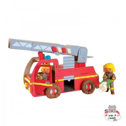 PlayMais CLASSIC Firetruck - PLM-160442 - PlayMais - PlayMais - Le Nuage de Charlotte