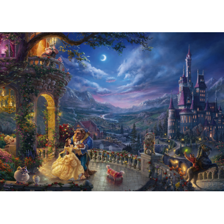 Disney - La belle et la bête - Danse au clair de la lune - SDT-59484 - Schmidt - Puzzles - Le Nuage de Charlotte