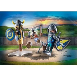 Chevalier Novelmore et mannequin d'entrainement - PLAY-71214 - Playmobil - Playmobil - Le Nuage de Charlotte