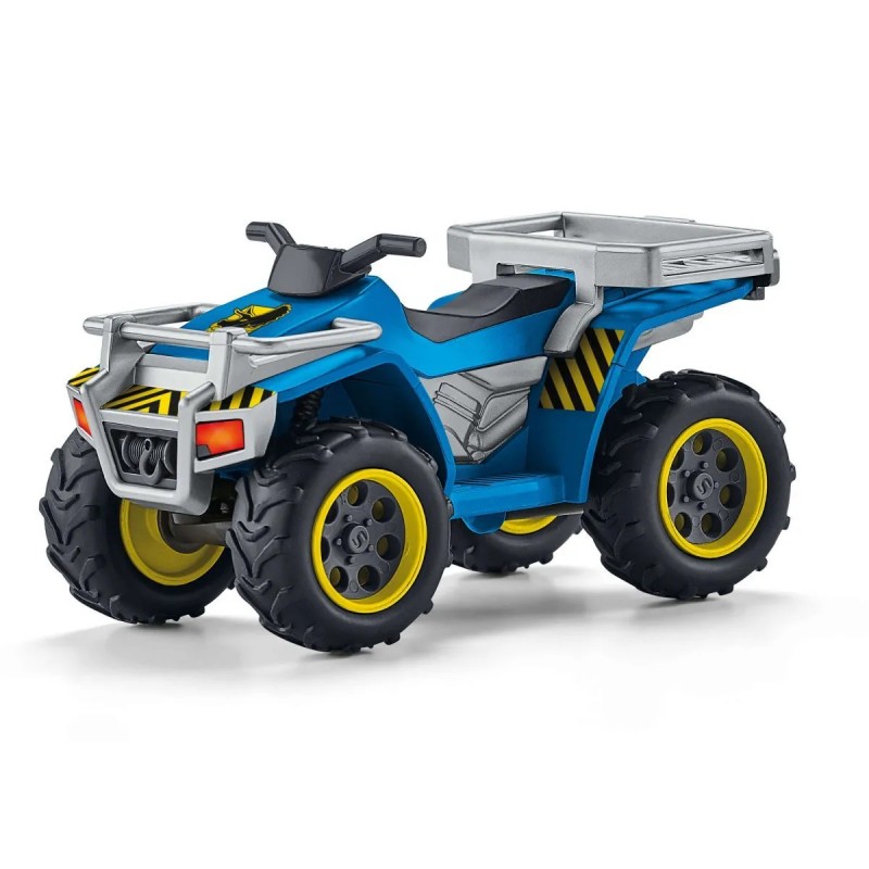 Fuite sur quad face au vélociraptor - SCH-41466 - Schleich - Figurines et accessoires - Le Nuage de Charlotte