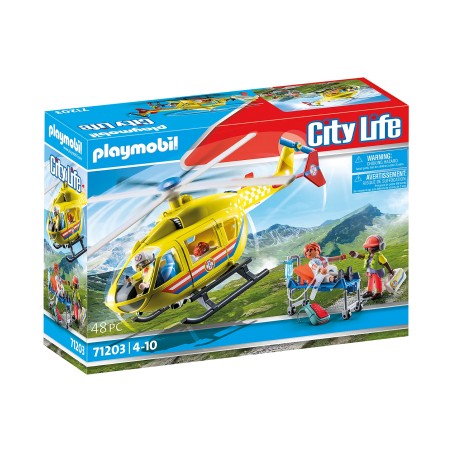 Hélicoptère de secours - PLAY-71203 - Playmobil - Playmobil - Le Nuage de Charlotte