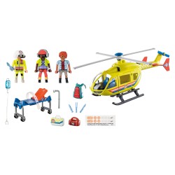 Hélicoptère de secours - PLAY-71203 - Playmobil - Playmobil - Le Nuage de Charlotte