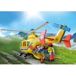 Rescue helicopter - PLAY-71203 - Playmobil - Playmobil - Le Nuage de Charlotte