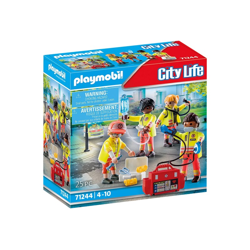 Equipe de secouristes - PLAY-71244 - Playmobil - Playmobil - Le Nuage de Charlotte