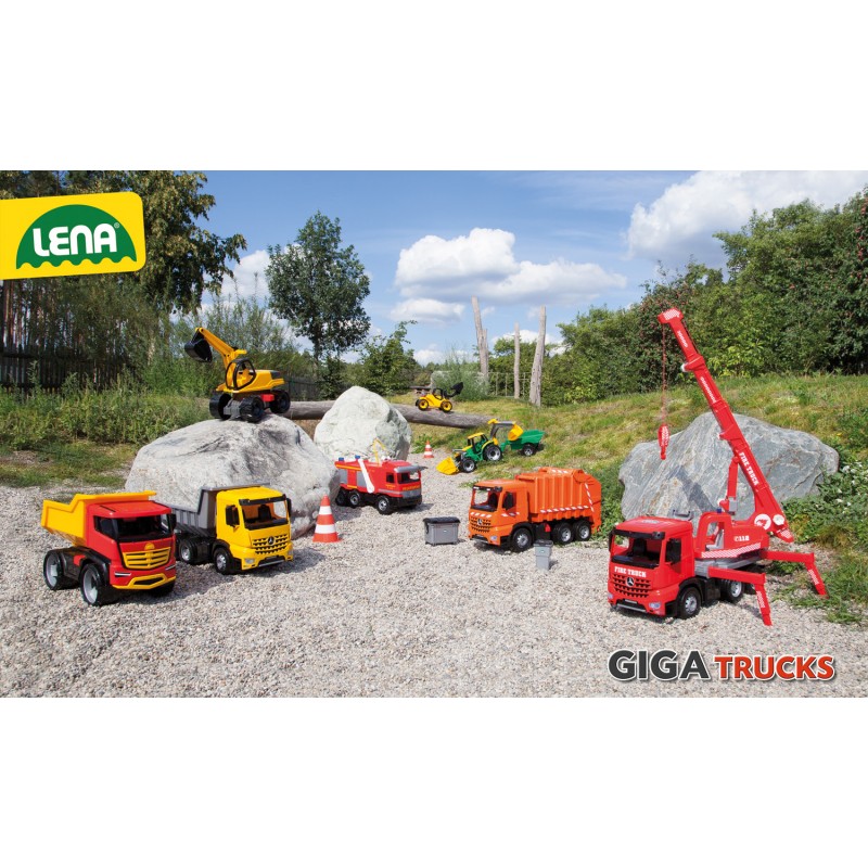 Giga Trucks Pelleteuse Pro - LEN-02142 - Lena - Voitures, camions, etc. - Le Nuage de Charlotte