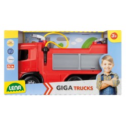 GIGA Trucks Porteur Camion de Pompier - LEN-02158 - Lena - Voitures, camions, etc. - Le Nuage de Charlotte