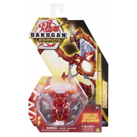 Bakugan Legends - Nova Bakugan - Dragonoid rouge - SPM-20139533 - Spin Master - Figurines et accessoires - Le Nuage de Charlotte