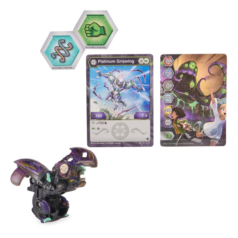 Bakugan Legends - Platinum Series - Griswing - SPM-20140306 - Spin Master - Figurines et accessoires - Le Nuage de Charlotte