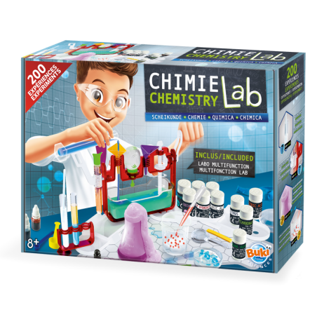 Chimie Lab - 200 expériences inédites - BUK-BU8364 - Buki - Coffrets éducatifs - Le Nuage de Charlotte